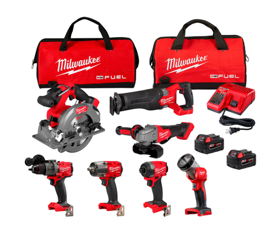 Milwaukee 3697-27/ M18 Fuel 7-Tool Combo Kit