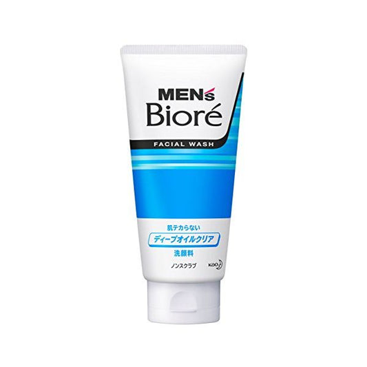 Kao BIORE MENS Deep Oil Clear Face Wash 100g