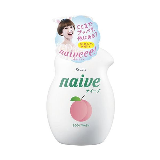 KRACIE NAIVE Body Wash Peach 530ml