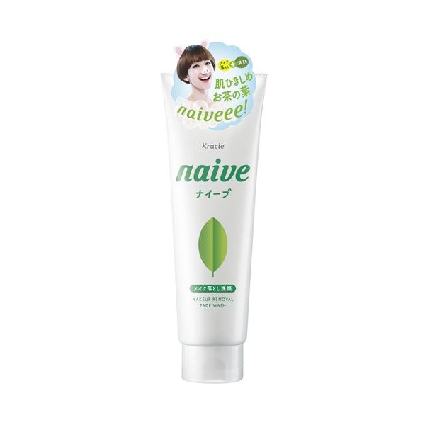 KRACIE NAIVE MAKEUP Cleansing Foam Green Tea 200g