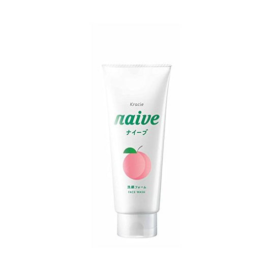 KRACIE NAIVE Face Wash Peach 130g