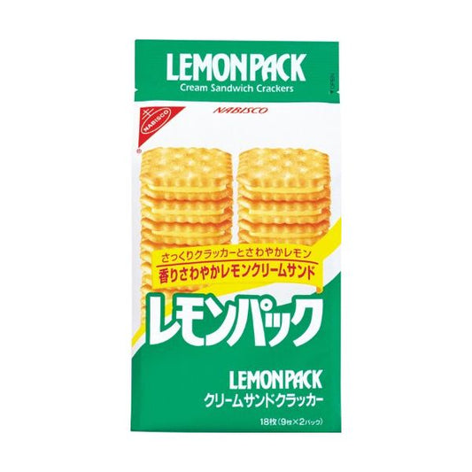 YBC Japanese Lemon Cream Sand Biscuit 18 Pieces 167.4g