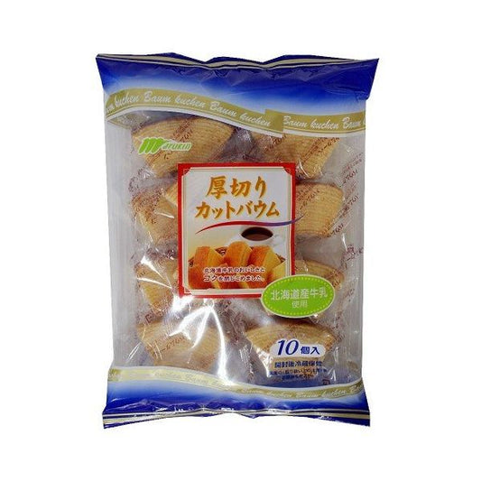 MARUKIN Mini Baked Wheat Baum Cake 10pc