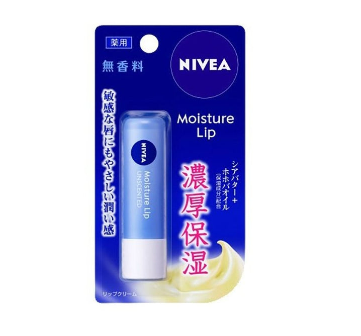 KAO NIVEA MOISTURE LIP UNSCENTED S-45