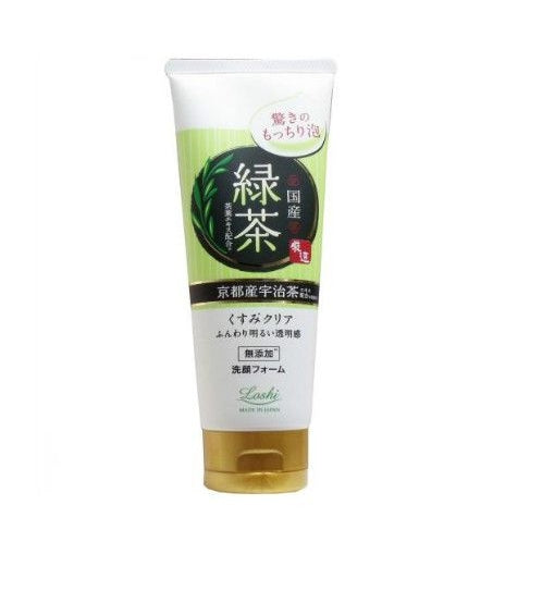 LOSHI Moist Aid Whipped Foam Face Wash Green Tea Extract 120g