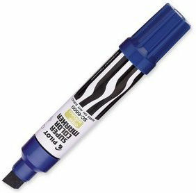 PILOT MARKER – JUMBO WIDE BLUE