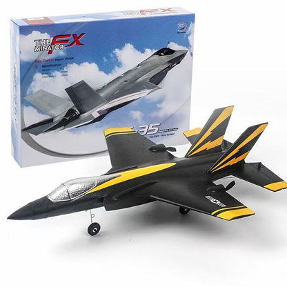 Rc Plane SU 57 Radio Controlled Airplane with Light Fixed Wing Hand Throwing Foam Electric Remote Control Plan