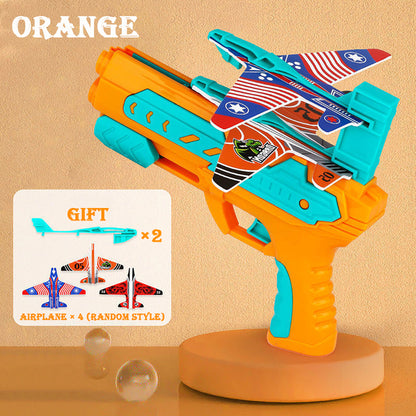 Airplane Launcher Bubble Catapult Plane Toy