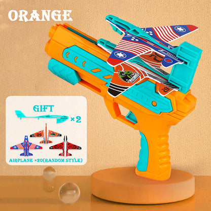 Airplane Launcher Bubble Catapult Plane Toy