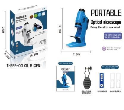 portable electronic mobile phone microscope