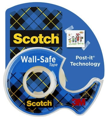 SCOTCH TAPE-WALL SAFE-3/4 x650